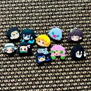 Demon slayer jibbitz for crocs